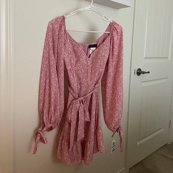 B Darlin Dresses Pink Floral Summer Dress Poshmark